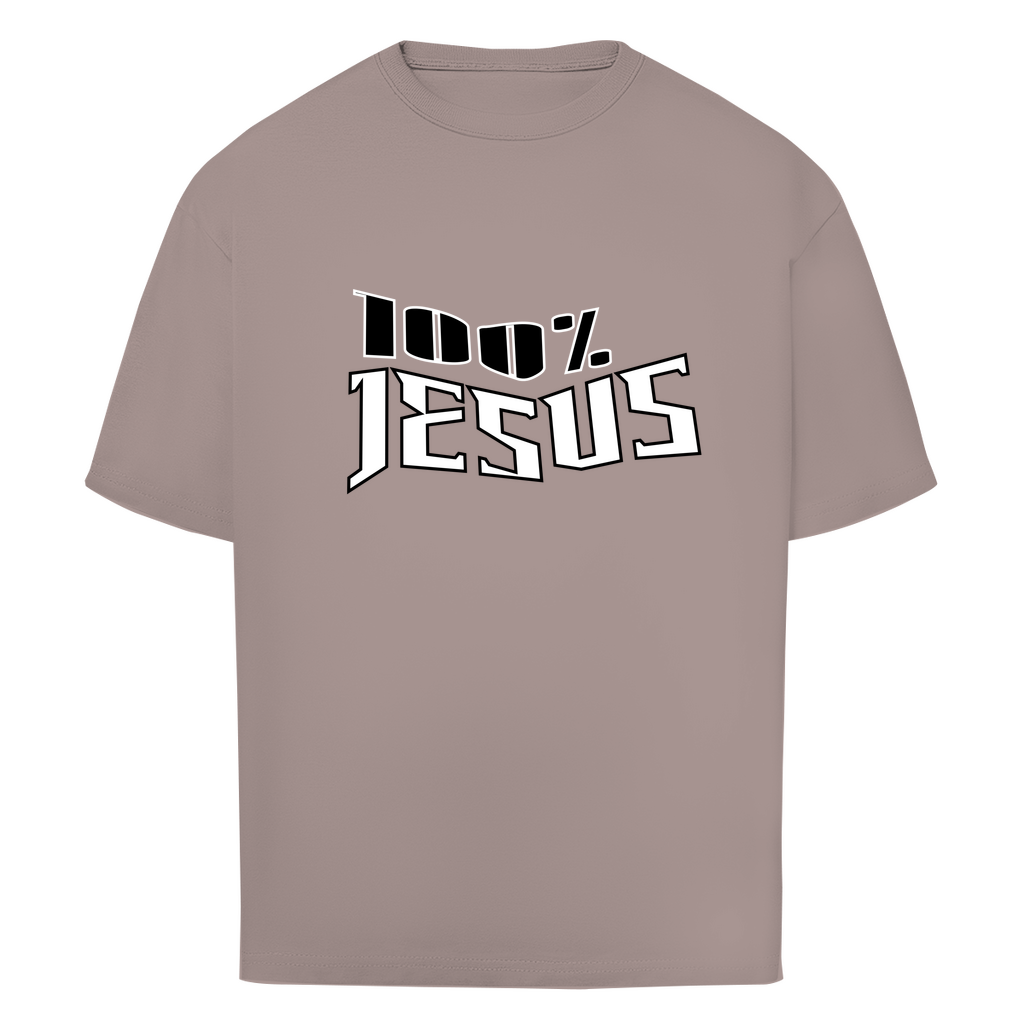 100% Jesus Oversize T-Shirt