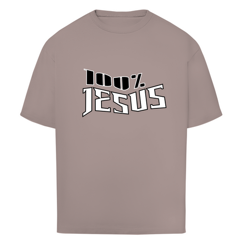100% Jesus Oversize T-Shirt