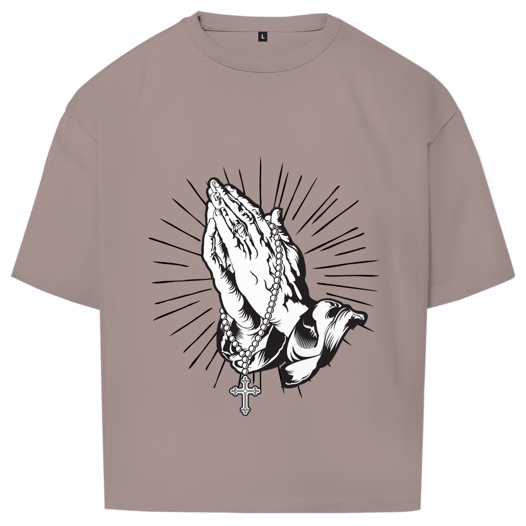 Praying hands Oversize T-Shirt