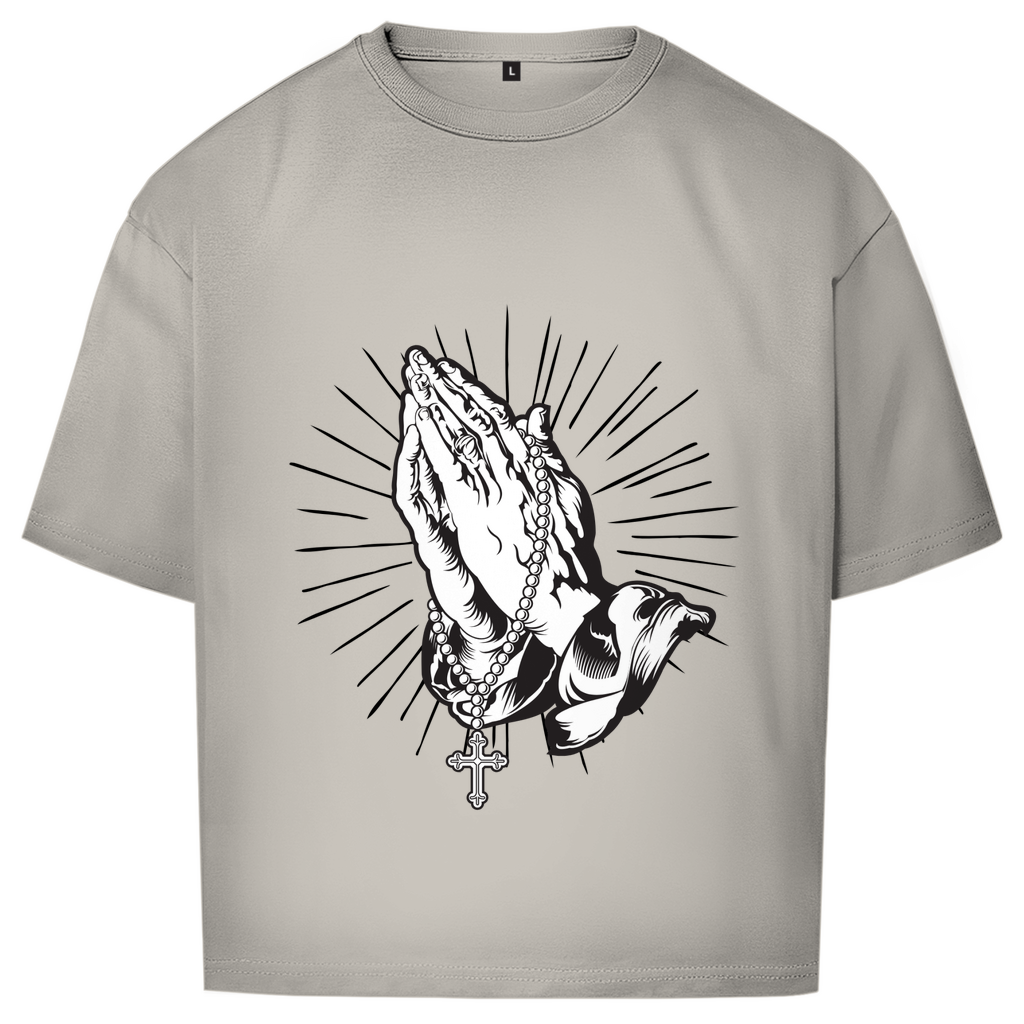 Praying hands Oversize T-Shirt
