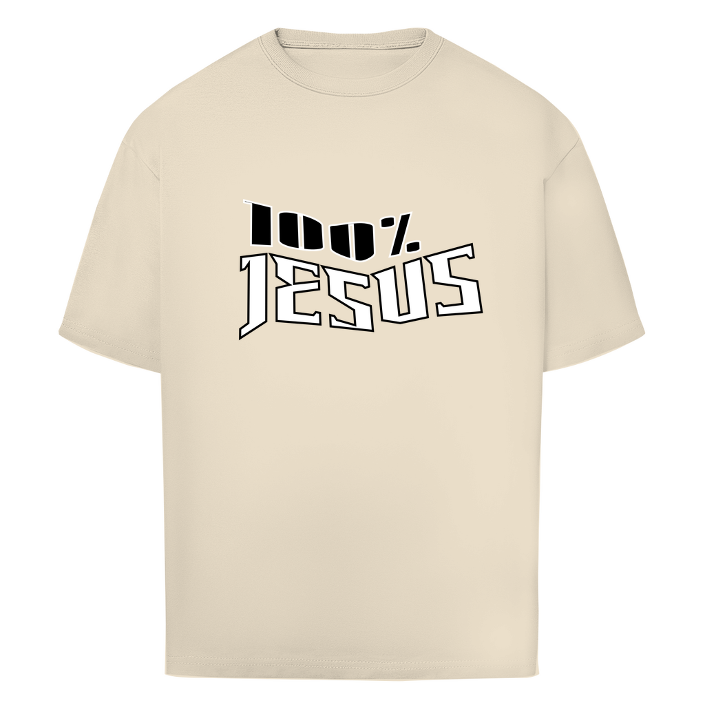 100% Jesus Oversize T-Shirt
