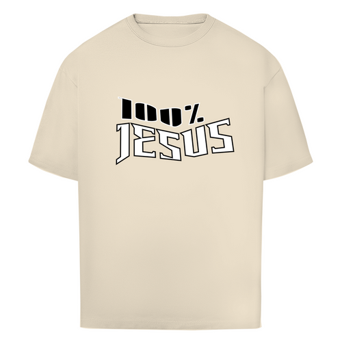 100% Jesus Oversize T-Shirt