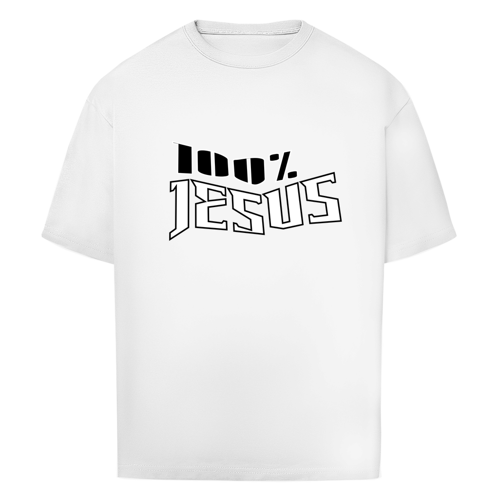 100% Jesus Oversize T-Shirt