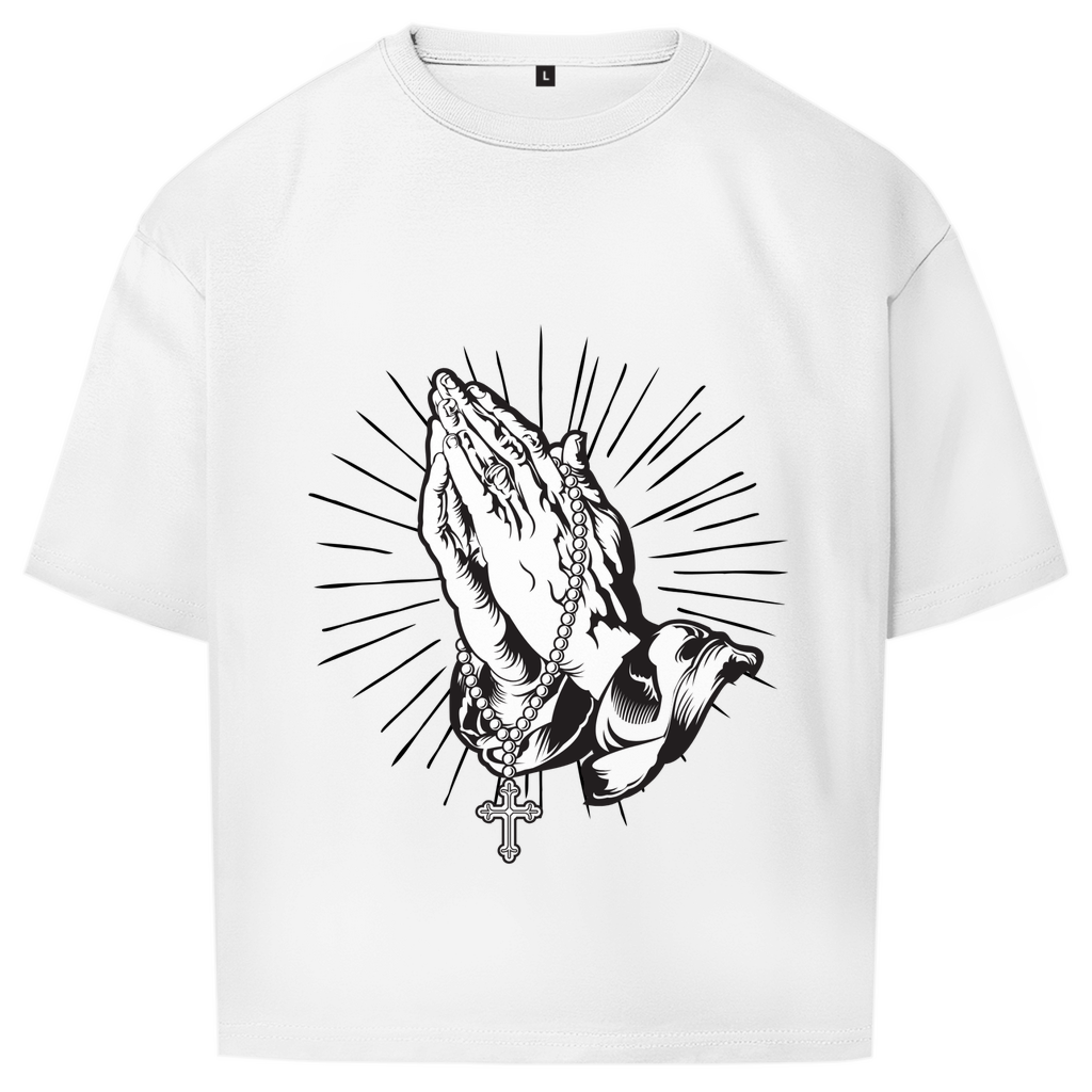 Praying hands Oversize T-Shirt